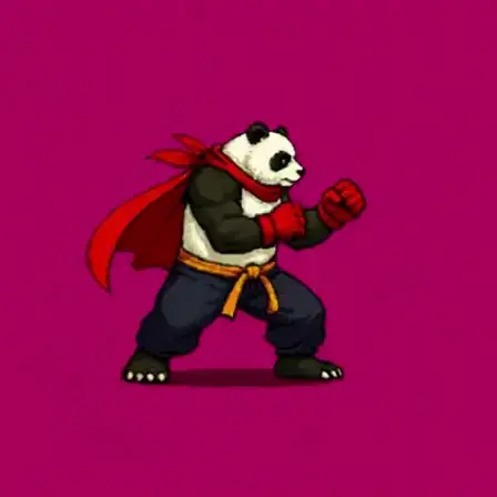 Panda Hadouken Animation