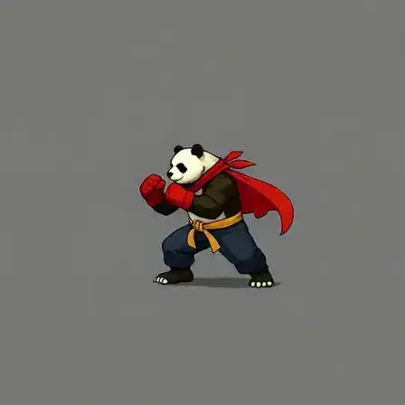 Panda Cross Punch Left
