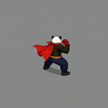 Panda Cross Punch Up
