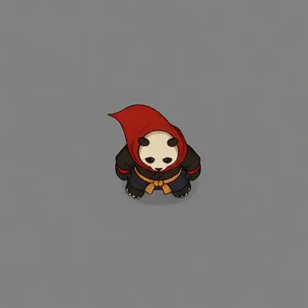 Walk — AI-generated game sprite animation example